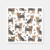 Yorkshire Terrier Paws et Bones Yorkie Chien