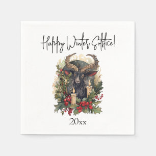 Serviette En Papier Yule de chèvre classique