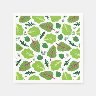 Serviette En Papier Yummy Feuille