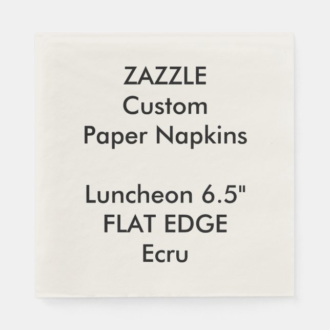 Serviette En Papier Zazzle personnalisé Bordure Plate de déjeuner papi (Devant)