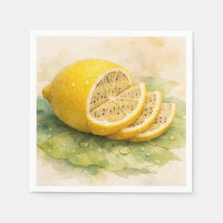 Serviette En Papier Zeste