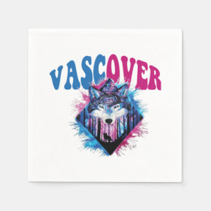 Serviette En Papier Zidika vascover loup Essentiel