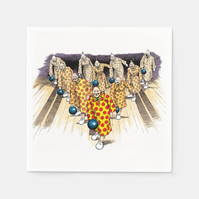 Serviette En Papier Zippy Cocktail serviettes (Devant)