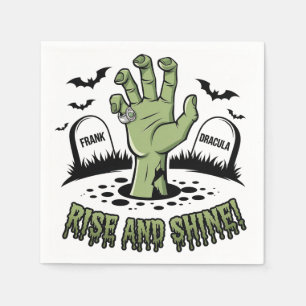 Serviette En Papier Zombie Halloween Halloween Halloween Halloween Amu