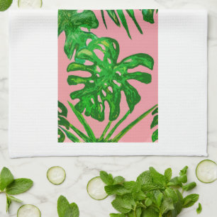 Serviette en thé Monstera