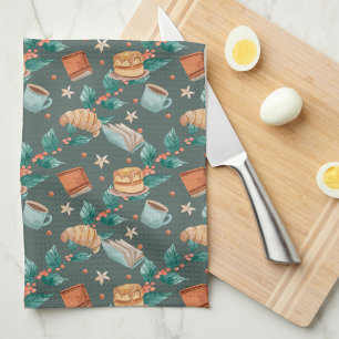 Serviette en tissu à motif avec des renards fantai