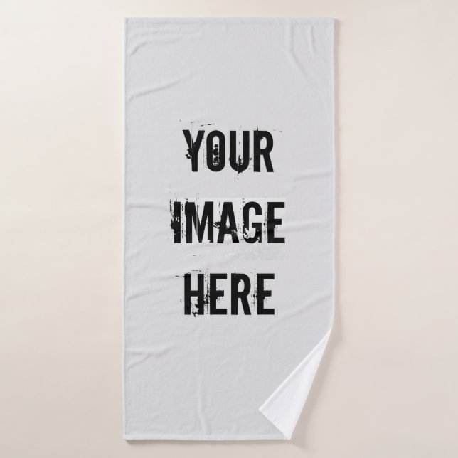 Serviette entièrement personnalisable (Serviette de bain)