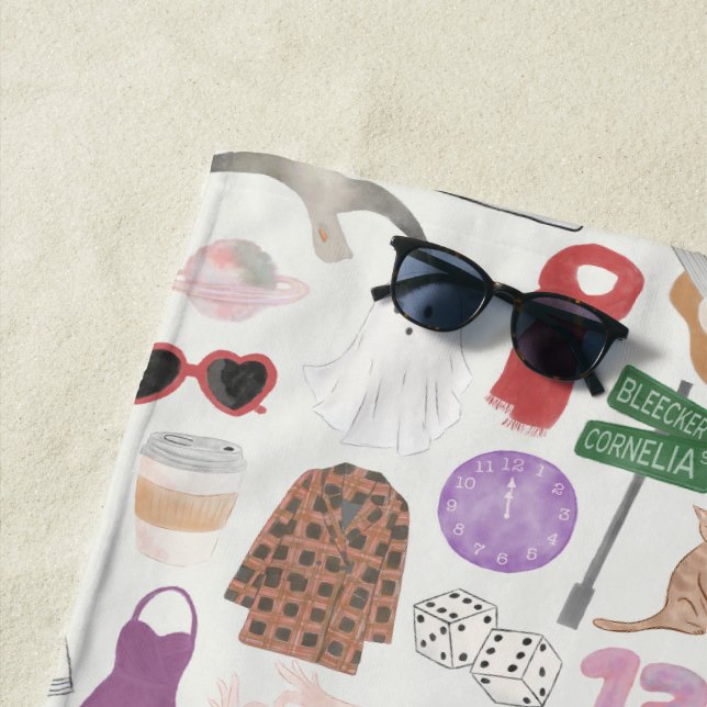 Serviette Eras Beach (En situation)