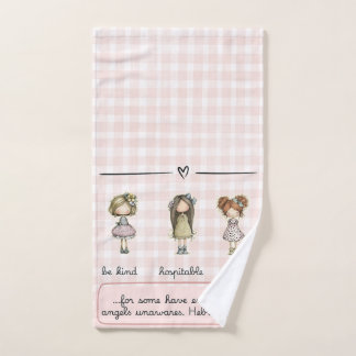 Serviette fantaisiste pour divertir les anges à le