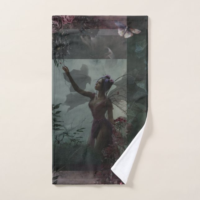 Serviette "Fée gothique" (Serviette à main)