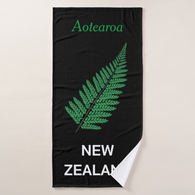 Serviette Fern Nouvelle-Zélande (Serviette de bain)