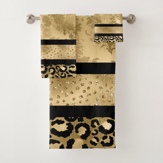 Serviette Gold Safari (En situation)