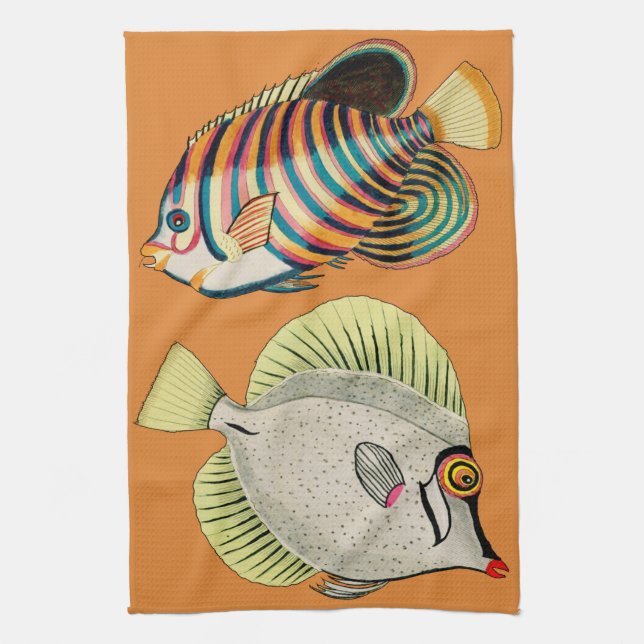 Serviette Grande Poisson (Vertical)