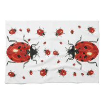 Serviette Lady Bug Microfibre Waffle