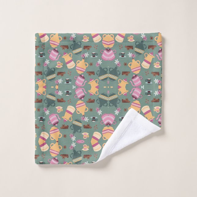Serviette ludique et vibrante (Gant de toilette)