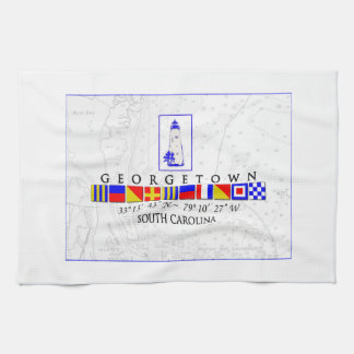 Serviette marine de drapeau de signal de Sc de
