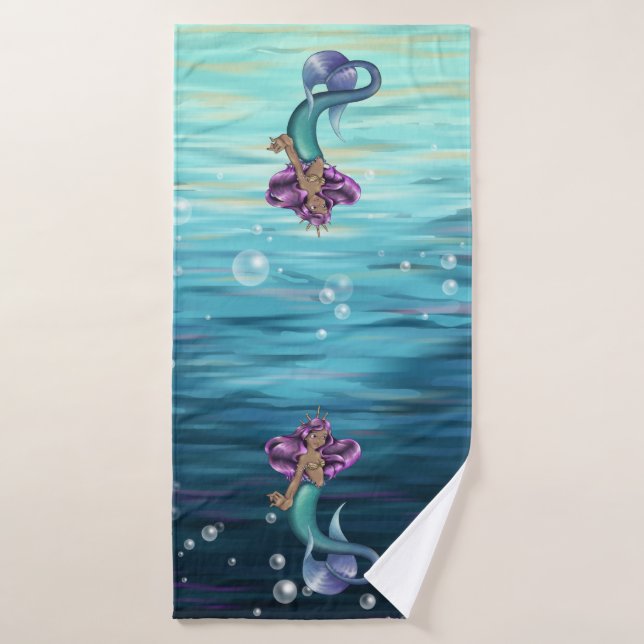 Serviette Mermaid Iole (Serviette de bain)