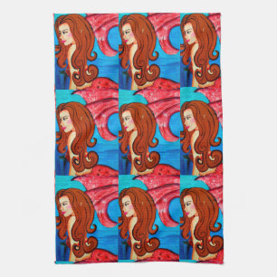 serviette mermaids roux
