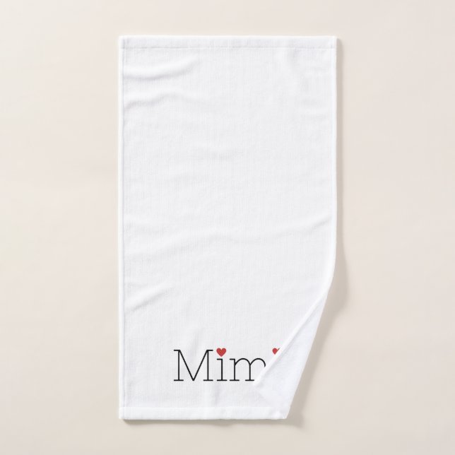 Serviette Mimi À Main (Serviette à main)