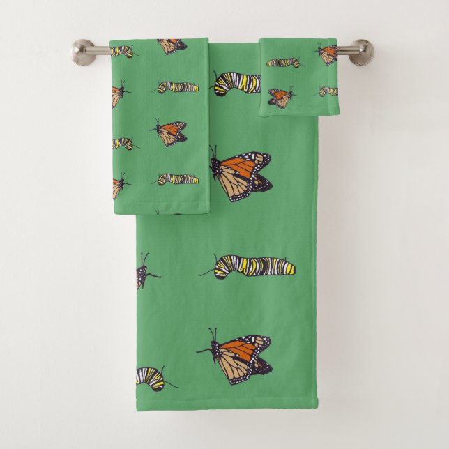 Serviette Monarques (En situation)