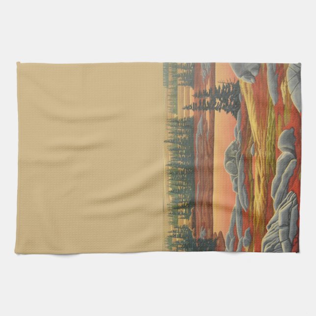 Serviette Ours Polaire Ours Polaire Art Tea Servie (Horizontal)