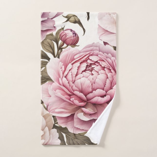 Serviette Peony (Serviette à main)
