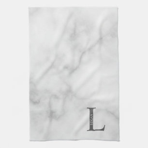 Serviette personnalisée avec monogramme et nom
