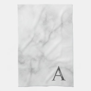 Serviette personnalisée avec monogramme et nom