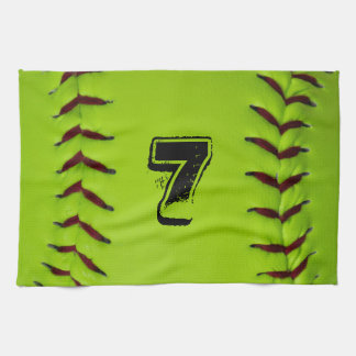 Serviette personnalisée du base-ball