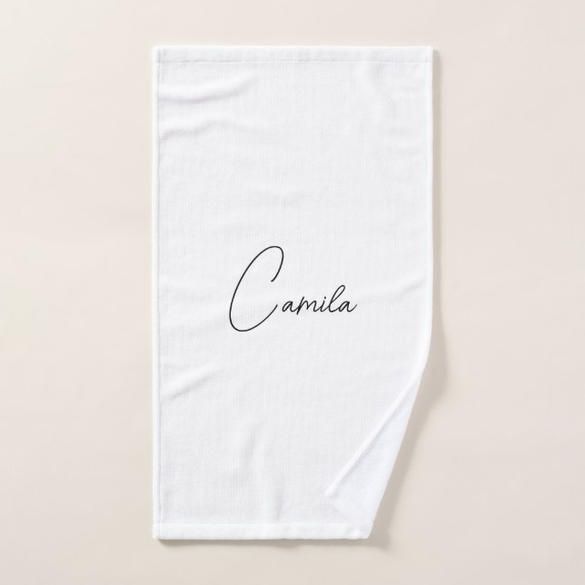 Serviette personnalisée, Serviette de plage et de  (Serviette à main)