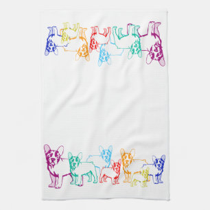 Serviette pour bouledogue français