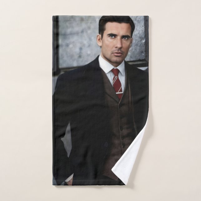 Serviette pour homme élégant (Serviette à main)