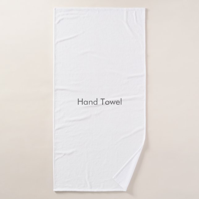 Serviette pour les mains (Serviette de bain)
