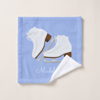 Serviette pour patins à glace