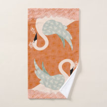 Serviette Pourcentage de cygne