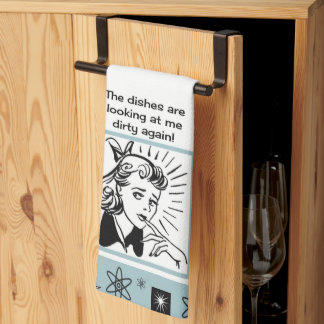 Serviette rétro du milieu du siècle