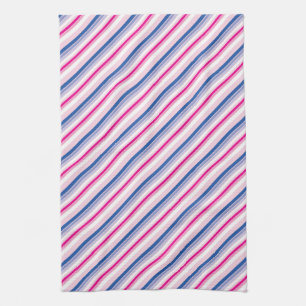 Serviette rose À Main En Été