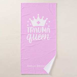 Serviette rose mignonne reine moderne simple pour 