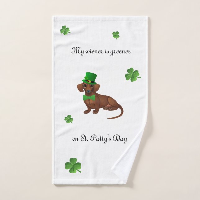 Serviette Saint-Patricks (Serviette à main)