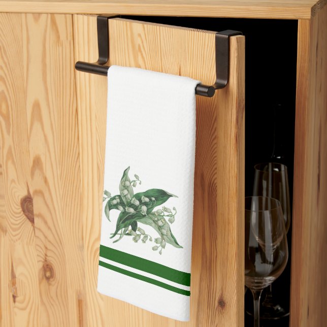 Serviette Samantha Lily 2 (Pliage en tiers)