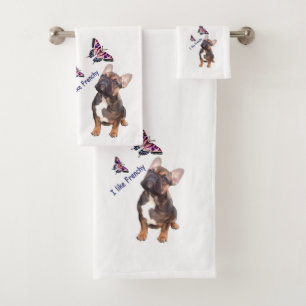 Serviette Set Bouledogue français