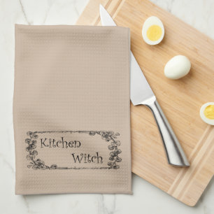 Serviette simple en sorcière de cuisine