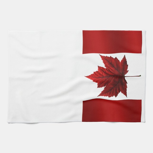 Serviette souvenir du Canada Décor de la serviette (Horizontal)