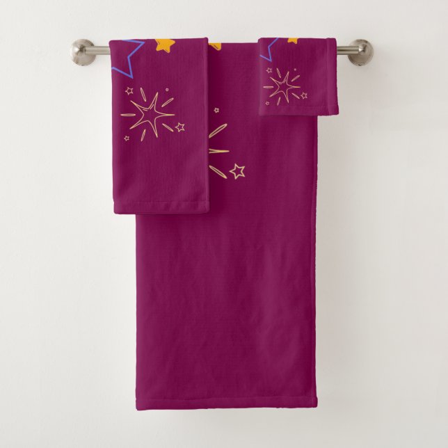 Serviette Stars (En situation)