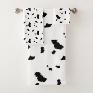 Serviette tachetée