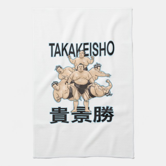 Serviette Takakeisho sumo basho (Vertical)