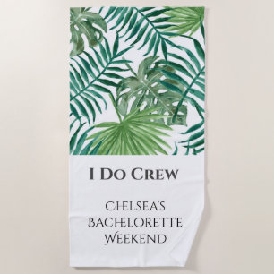 Serviette Tropical Leaf Beach Party