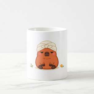 Serviette Turban de Spa pour Capybara Mignon Mug