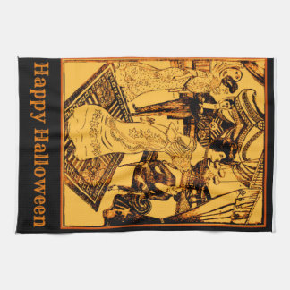 Serviette vintage de partie de Halloween