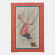 Serviette Vintage en Thé Trapeze